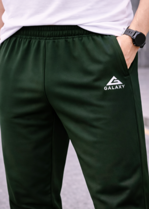 Fourway Lycra Track Pant( forest green )